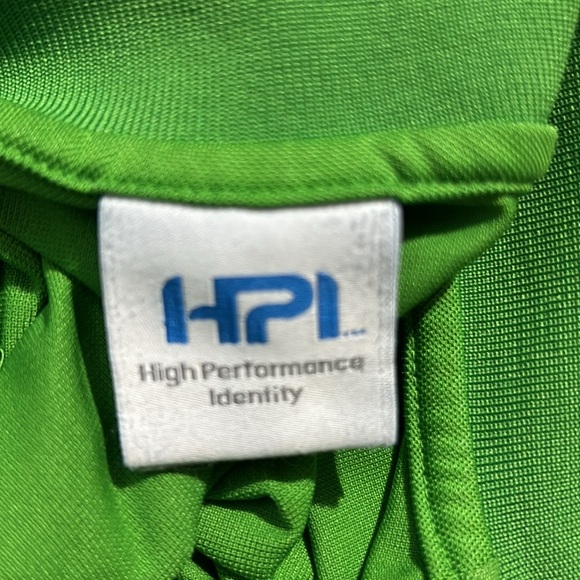 High p public women uniform green short sleeves Sz S - Picture 6 of 6